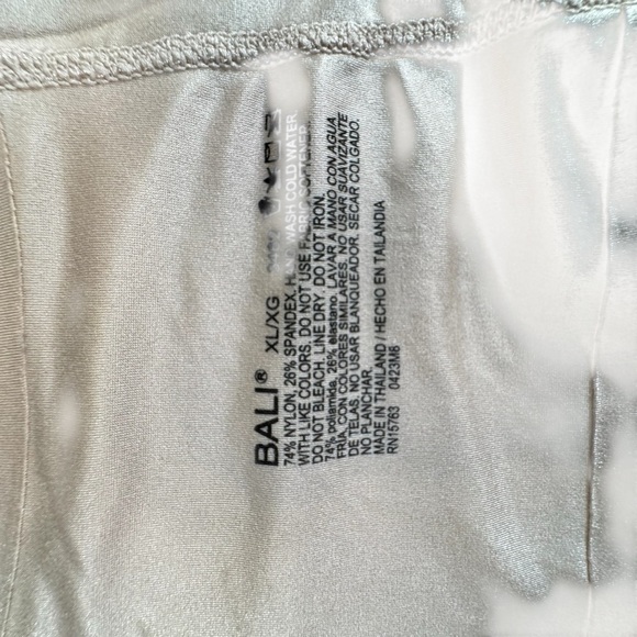 Bali Comfort Revolution Bra XL Nude Full Coverage Wireless Underwire Shaping - Picture 6 of 8